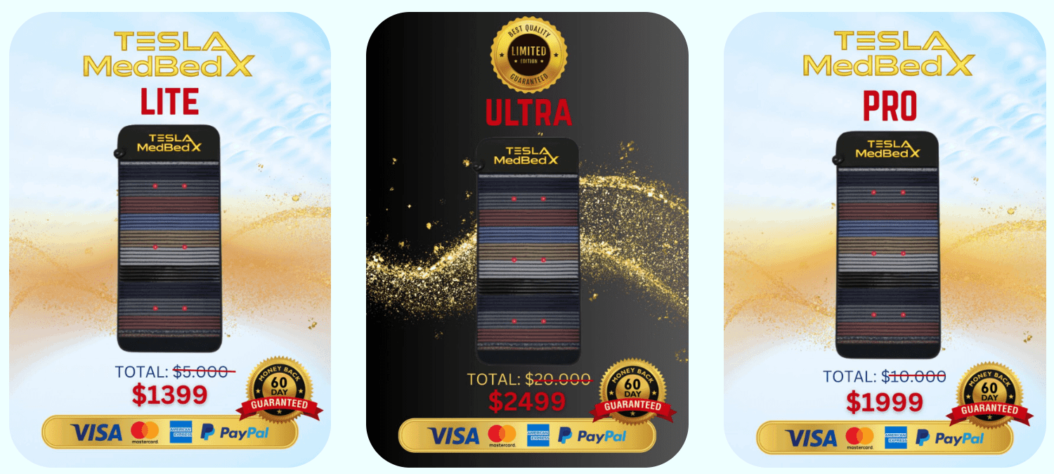 Tesla Medbedx checkout page